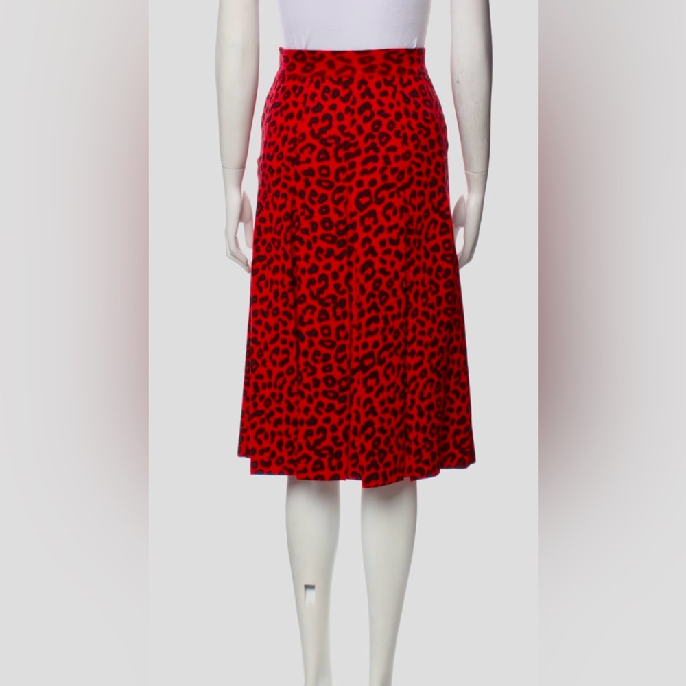 NWT Gucci Leopard Print Skirt - Picture 5 of 12